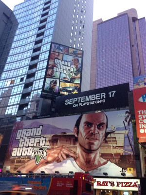 GTA 5 Times Square