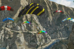 gta online gameplay group parachuting