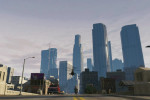 gta online gameplay heading into the city