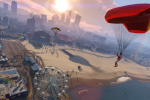 official screenshot beach bum parachuting