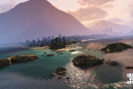 official screenshot lake and mountain
