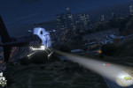 official screenshot lspd chopper chasing a green infernus