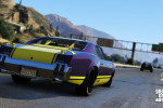 official screenshot muscle car on highway