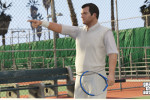official screenshot playing tennis