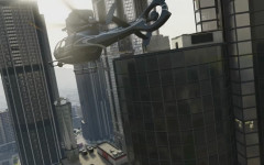 gameplay 1 flying through the city