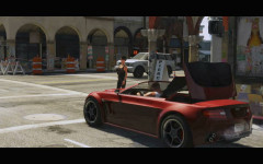 gta 5 trailer 1 stopped at the light