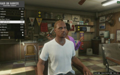 gta online gameplay getting a haircut