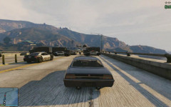 gta online gameplay highway chase 2