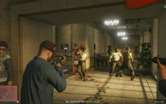 gta online gameplay inside a bank 1