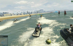 gta online gameplay jetski racing 2