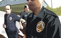 los santos police officers fake artwork