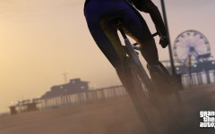 official screenshot bicycle ride past pleasure pier