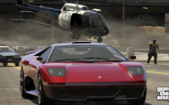 official screenshot running in a red infernus