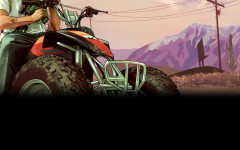 rockstar games youtube background trevor on quad