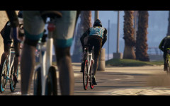 trailer 6 bicycle race along the beach